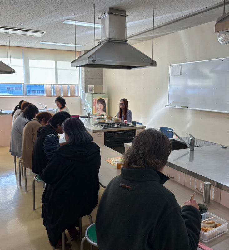 ランチミーティング中の様子